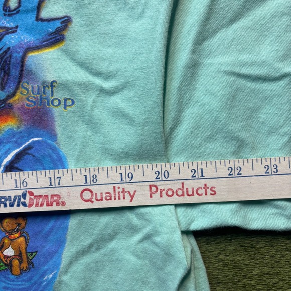 Salty Dog Surf Shop Y2K Daytona Beach Florida Graphic T Shirt Beach Tee XL - Picture 9 of 10